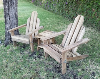 Wood Outdoor Garden Adarondack Chair