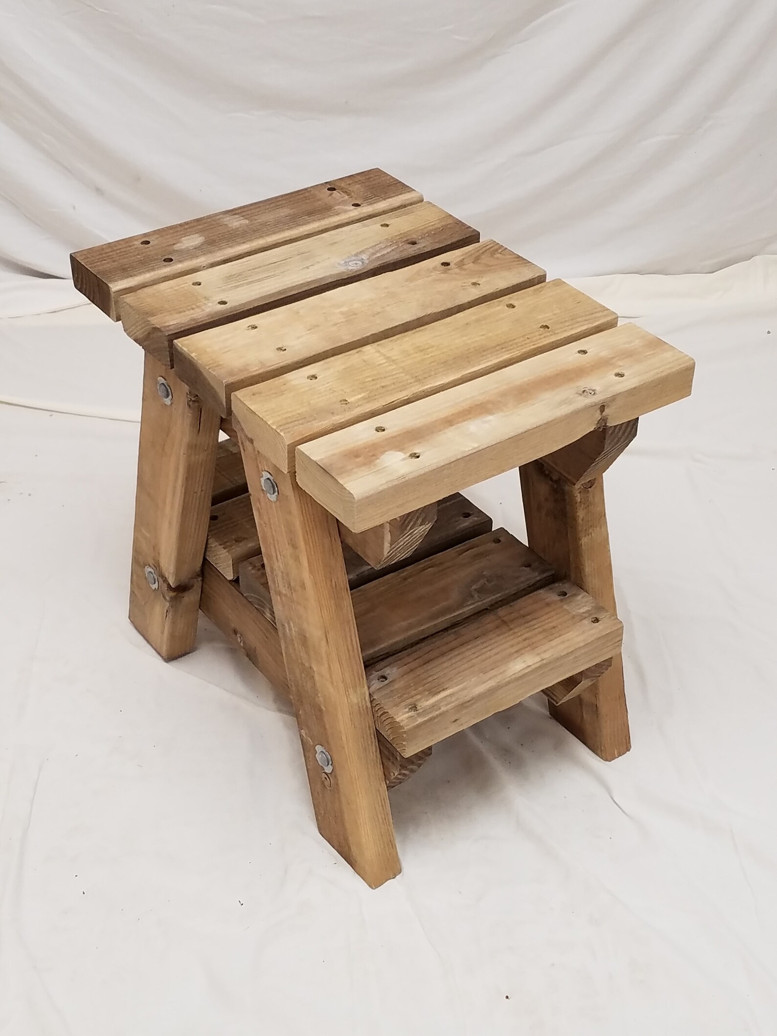 Wood Outdoor Garden Side Table - Etsy