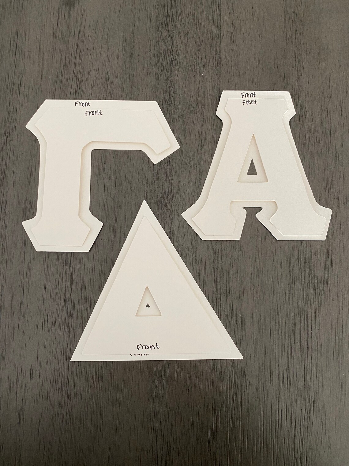 Greek Letter Stencils | Etsy