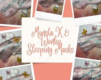Monsta X & Wonho Sleeping Masks