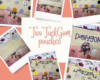 TwoTuckGom pouches