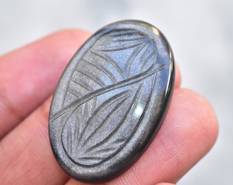 AAAAA Hand Carved Heart Shaped Rainbow Sheen Obsidian,Pendant,Valentines Gift,Valentines idea for Her,Kid Valentines ideas,Gift,#3171