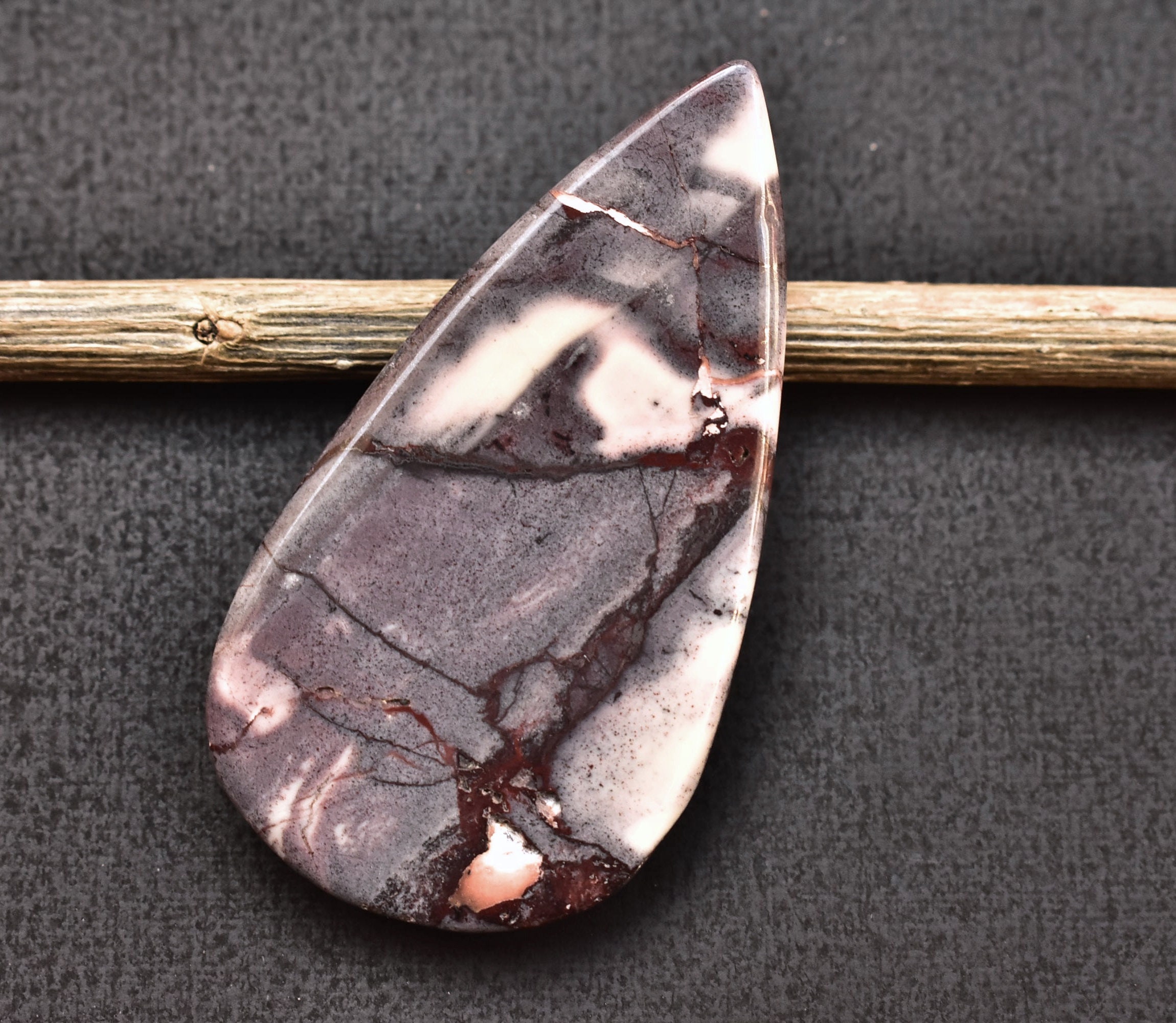 Porcelain Jasper Cabochon / Porcelain Jasper Gemstone / Etsy