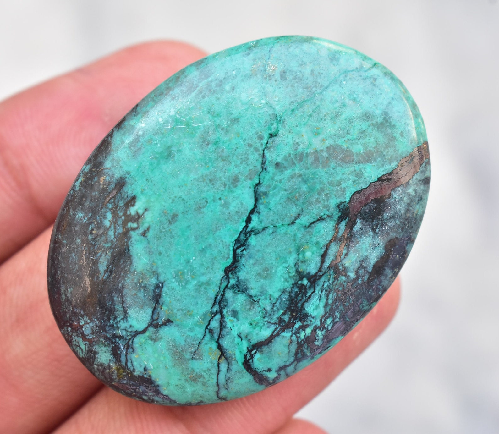 Arizona Turquoise Cabochon / Top Quality Arizona Turquoise | Etsy