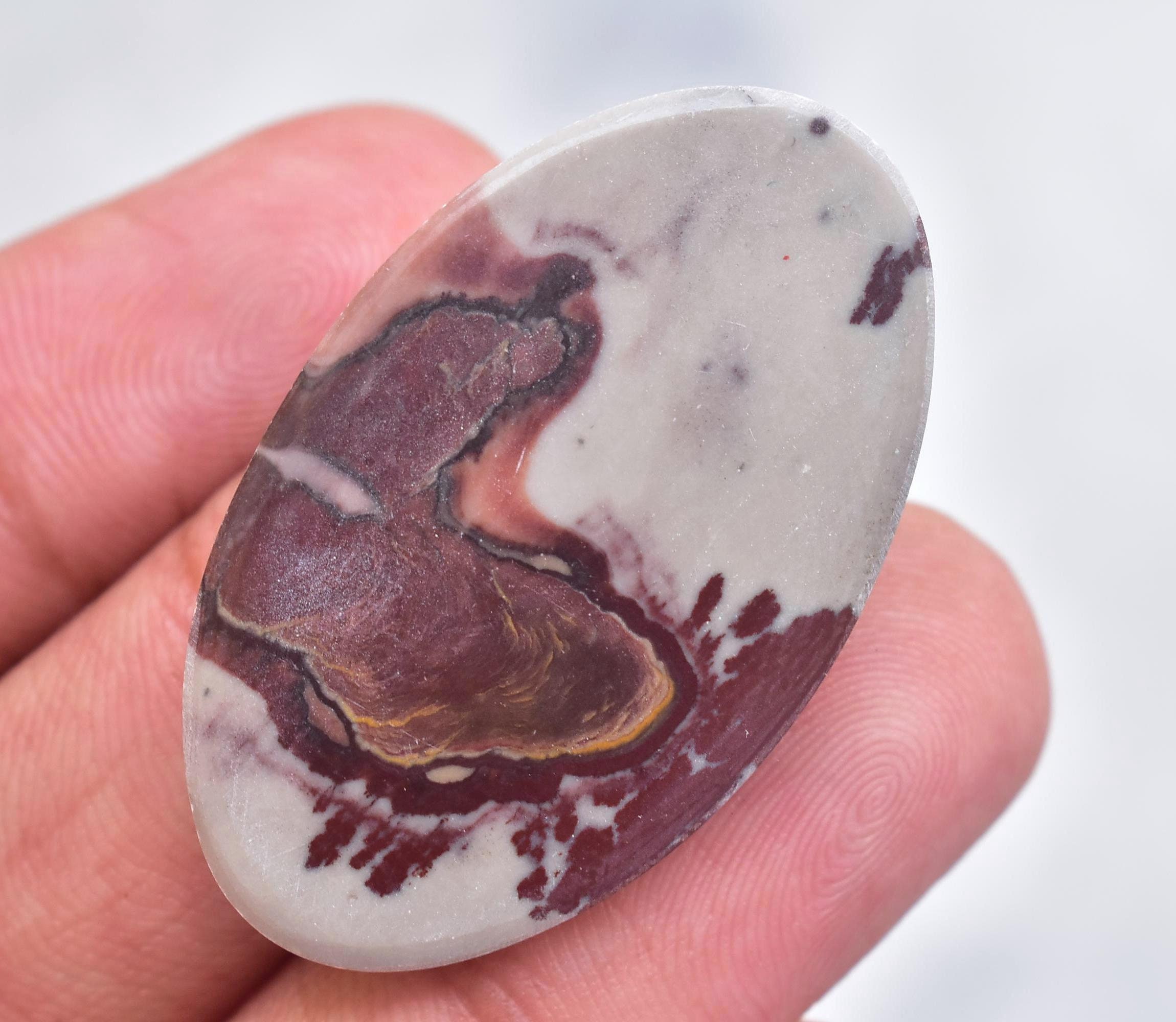 Coffee Bean Jasper Cabochon / Coffee Bean Jasper Gemstone / Etsy