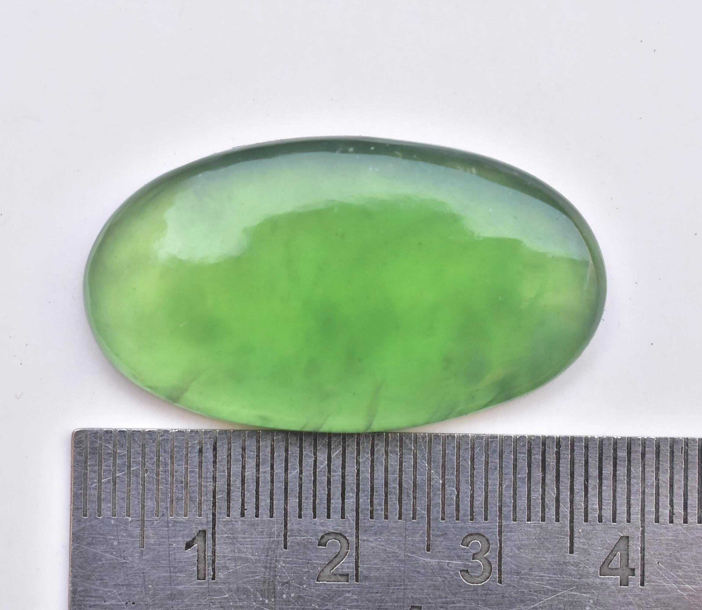Serpentine Cabochon / Top Grade Serpentine Gemstone / Oval Etsy