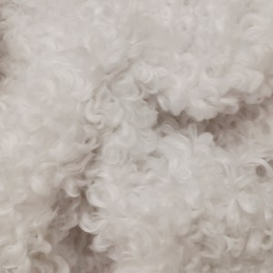 Weiß Lamm Kunstpelz, Weiß Teddy, Weiß Sherpa Stoff, Weiß Pelz, Schaf Kunstpelz Stoff, Winter Stoff, Zottelstoff, Weiß Flauschiger Stoff