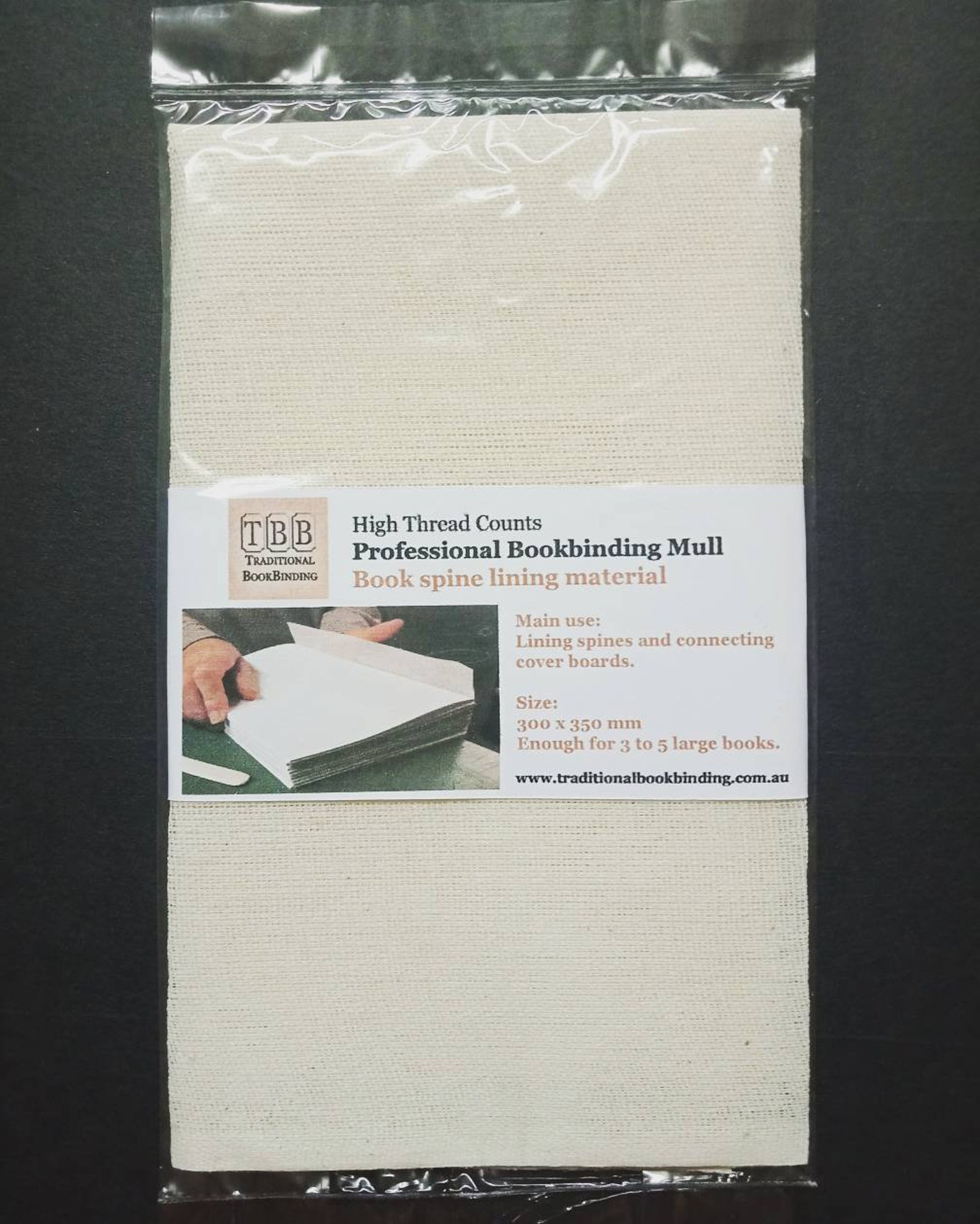 TRADITIONAL BOOKBINDING Bookbinding mull for book spine Etsy