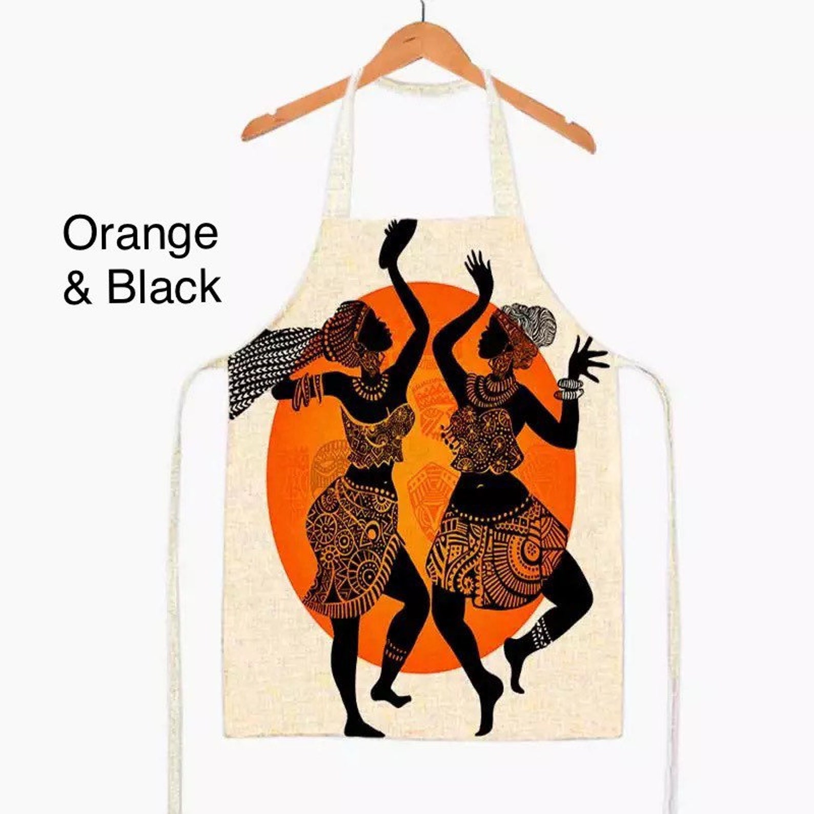 African Tribal Print Aprons, African Aprons for Women and Men, African