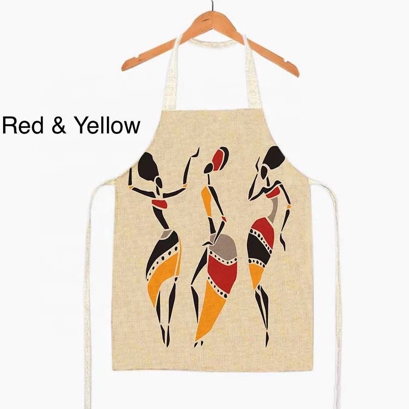 African Tribal Print Aprons, African Aprons for Women and Men, African
