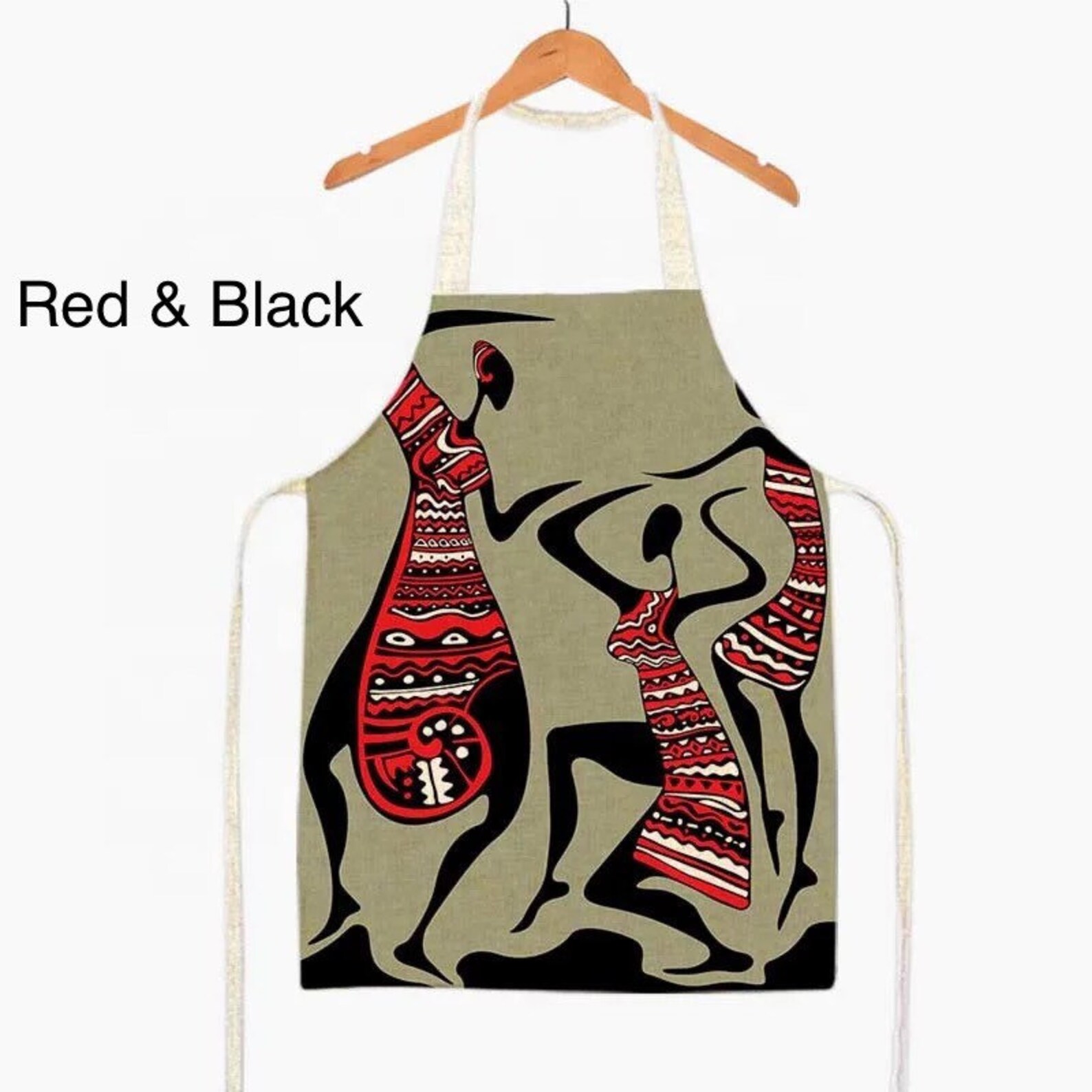 African Tribal Print Aprons, African Aprons for Women and Men, African