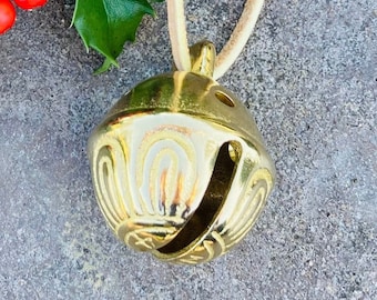 Sleigh Bell, Santa Bells, Christmas Ornament, Gift for Child or Home Décor