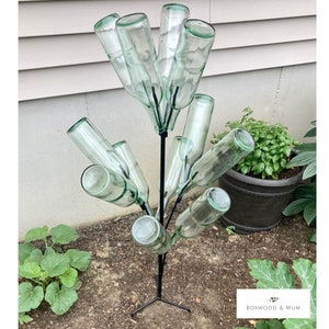 Bottle Tree for Garden | Outdoor Decoration | Gift For Gardener