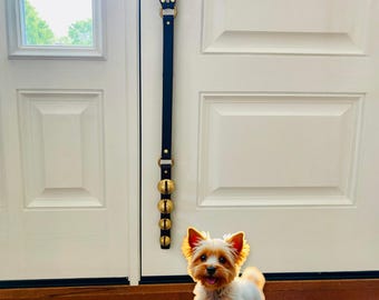 Smart Dog Doorbell - Solid Brass Potty Training Bell For Housebreaking Your Puppy