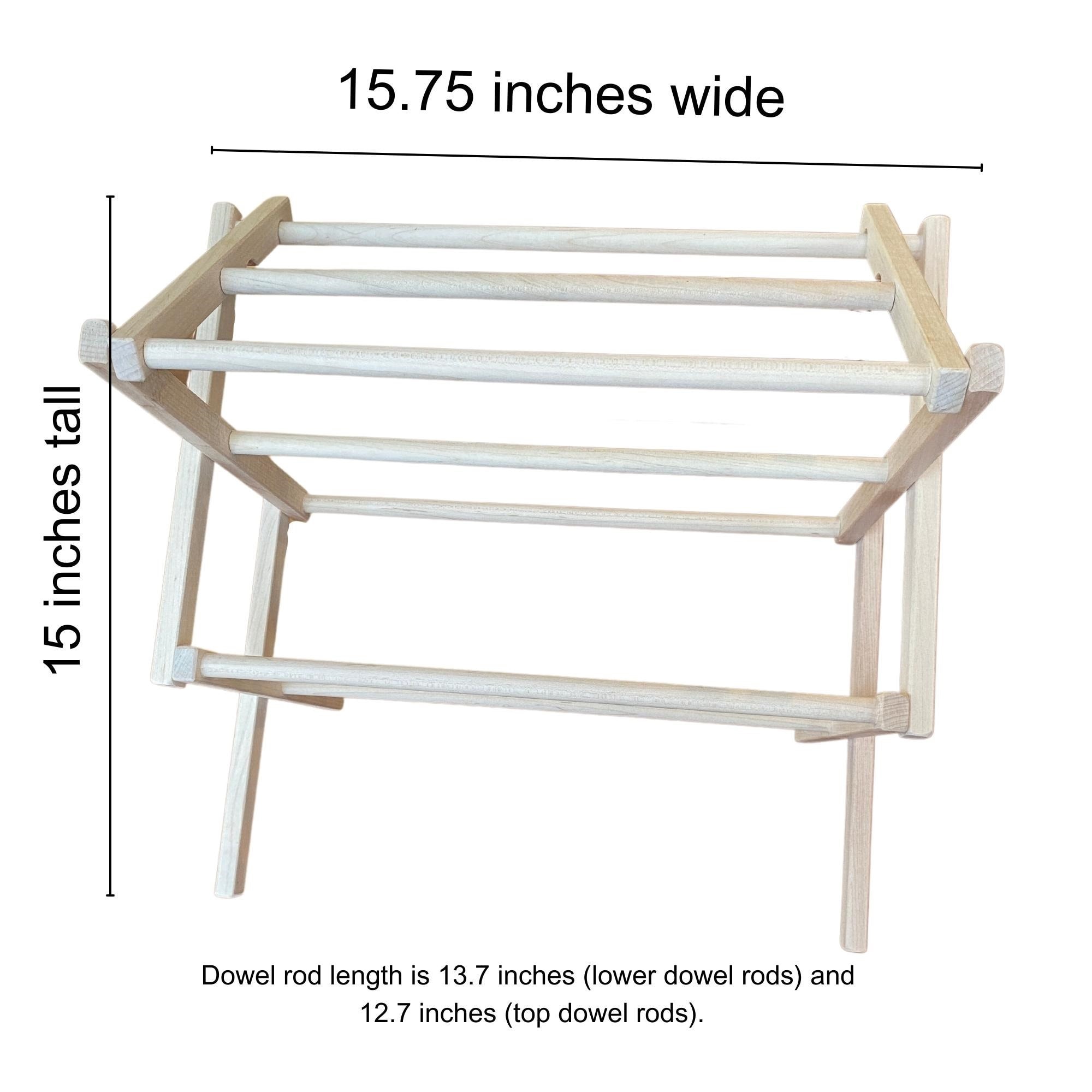 Small Drying Rack Counter Top Table Tea Towel Wood Laundry Rack Collapsible Folding Stand Kitchen Decor Dry Candles Pasta Baby Clothes Etsy Canada