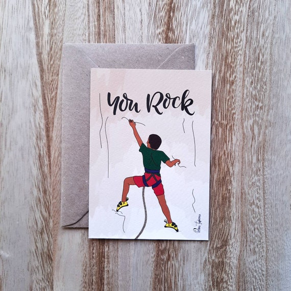 Paperlink Biglietto Auguri Compleanno Uomo Umoristico – 'You Still Totally Rock', 178x127mm, FSC, Riciclabile, Fatto UK