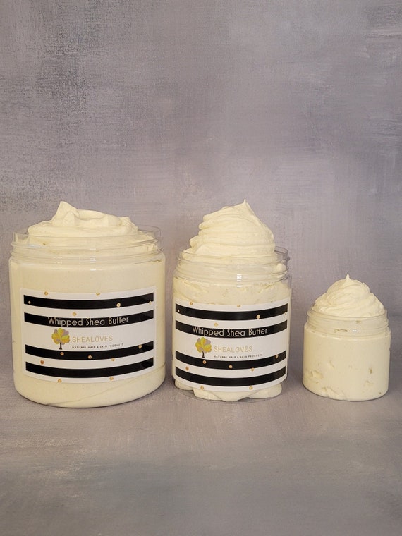 Whipped Shea Body Butter, Skin Care Product including, Vitamin E, Olive and Castor Oils
