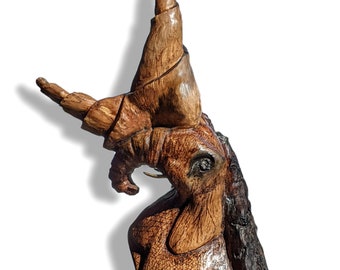 Driftwood Sculpture 'Vamana' the Elephant that carries the world