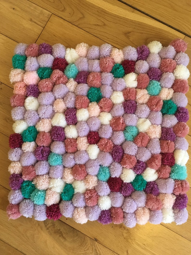 Pom Pom Rug Etsy UK