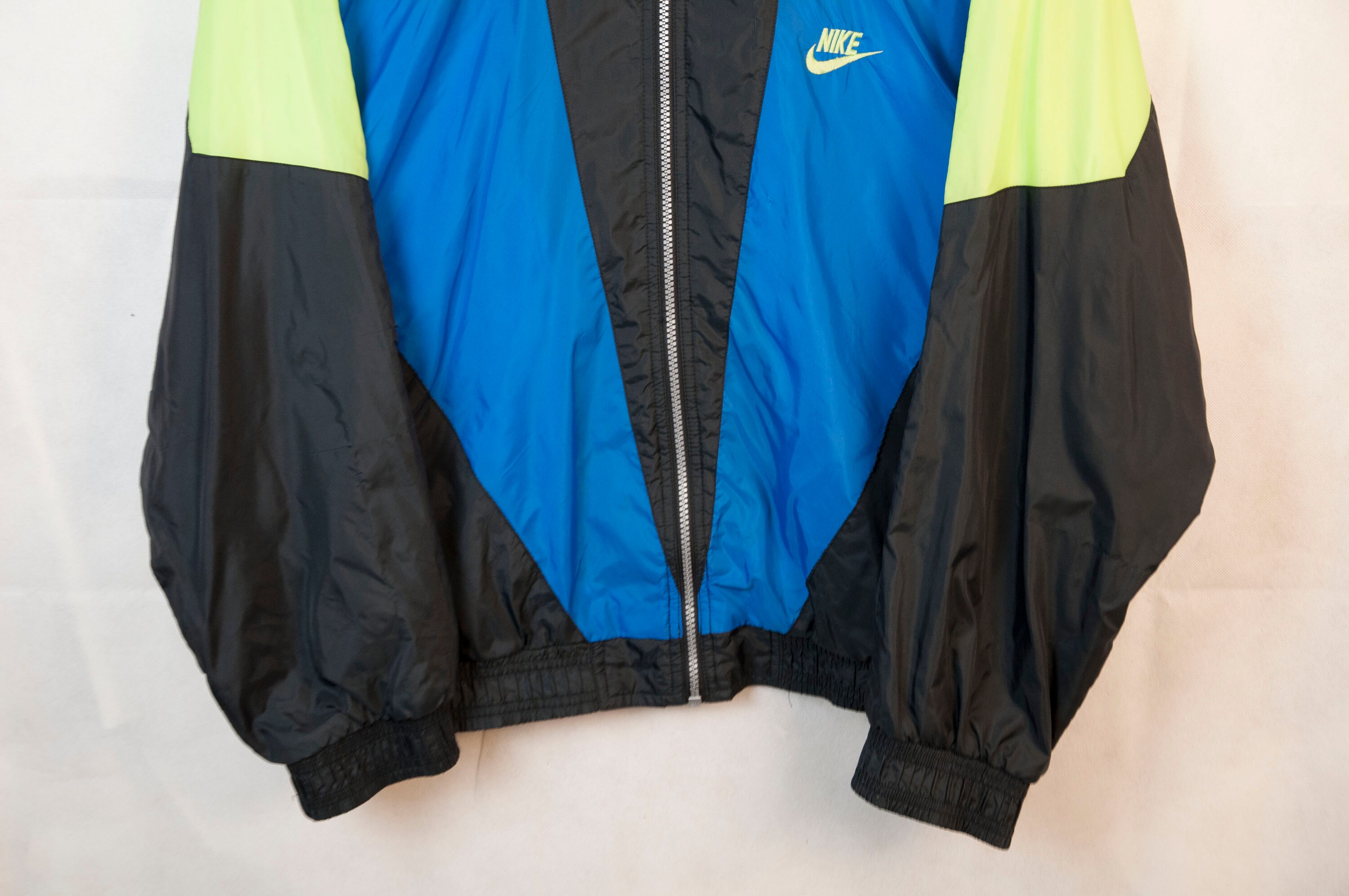 Vintage NIKE authentic track jacket Size L retro rave hipster Etsy