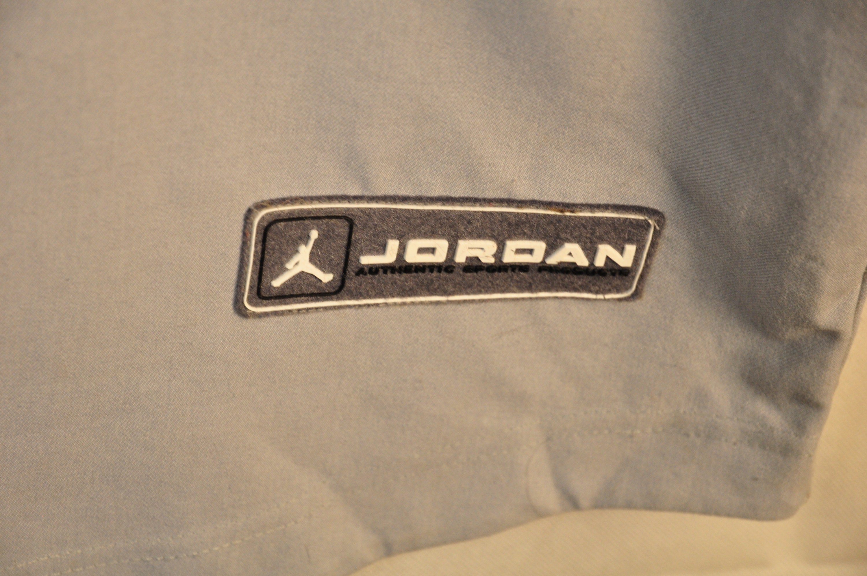 Vintage Air Jordan TShirt 23 Big Logo Size L Blue Gray Etsy