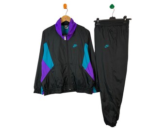 nike nylon jogging suits