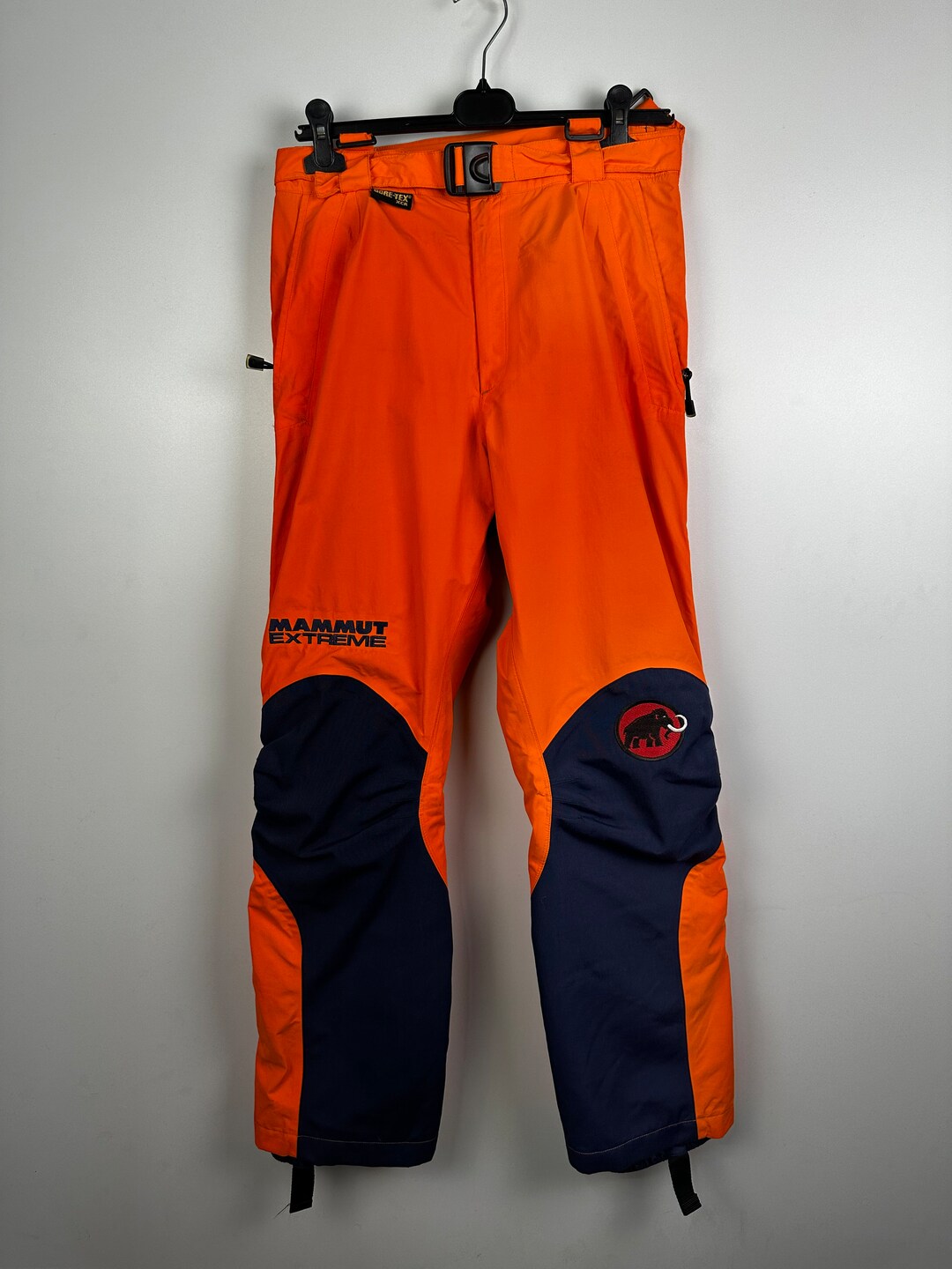 MAMMUT EXTREME Goree-tex Xcr Nuptse Pants Trousers Orange Navy - Etsy