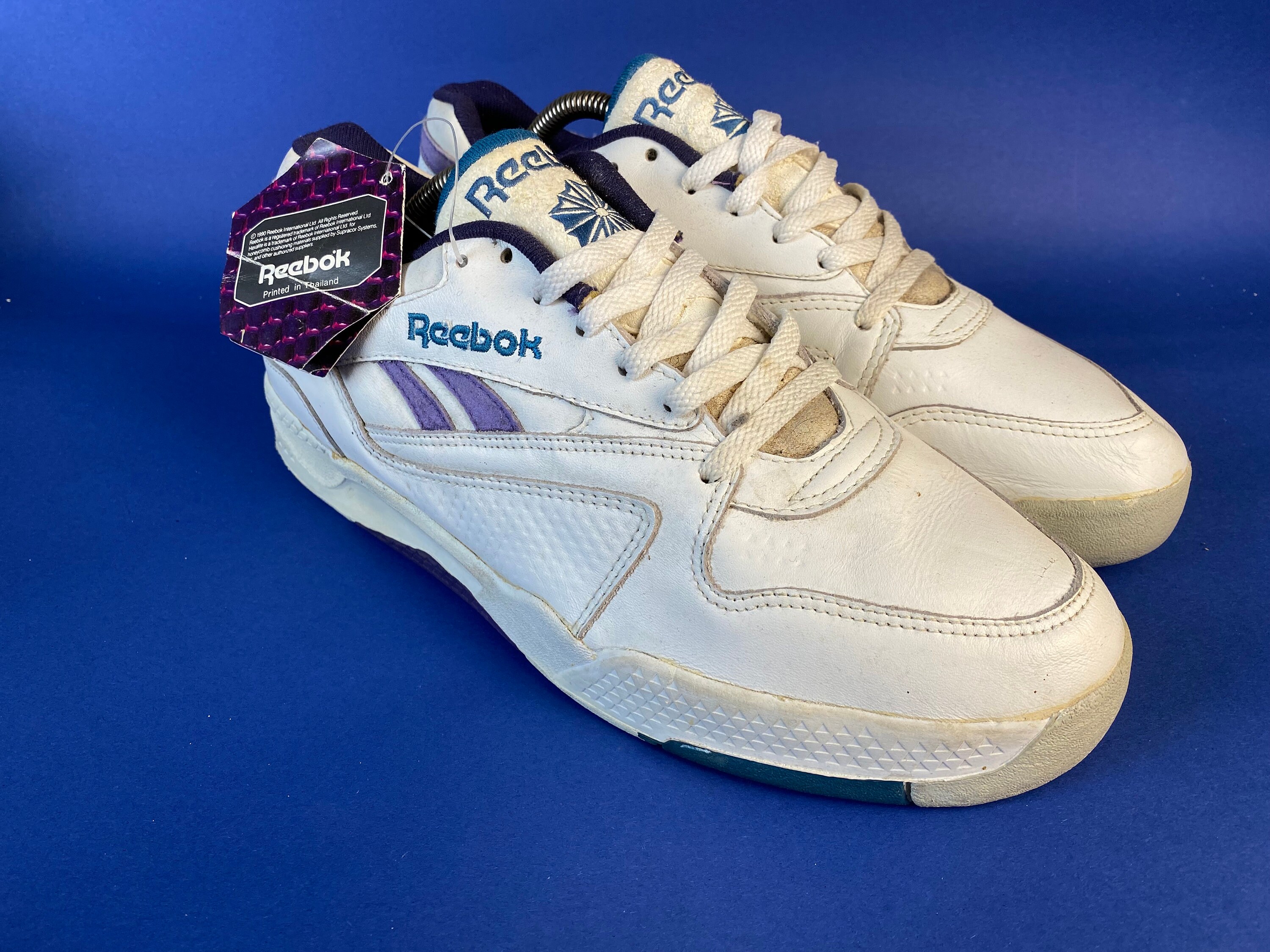 Vintage Reebok Hexalite Heren Sneakers Schoenen Maat UK 10 - Etsy België