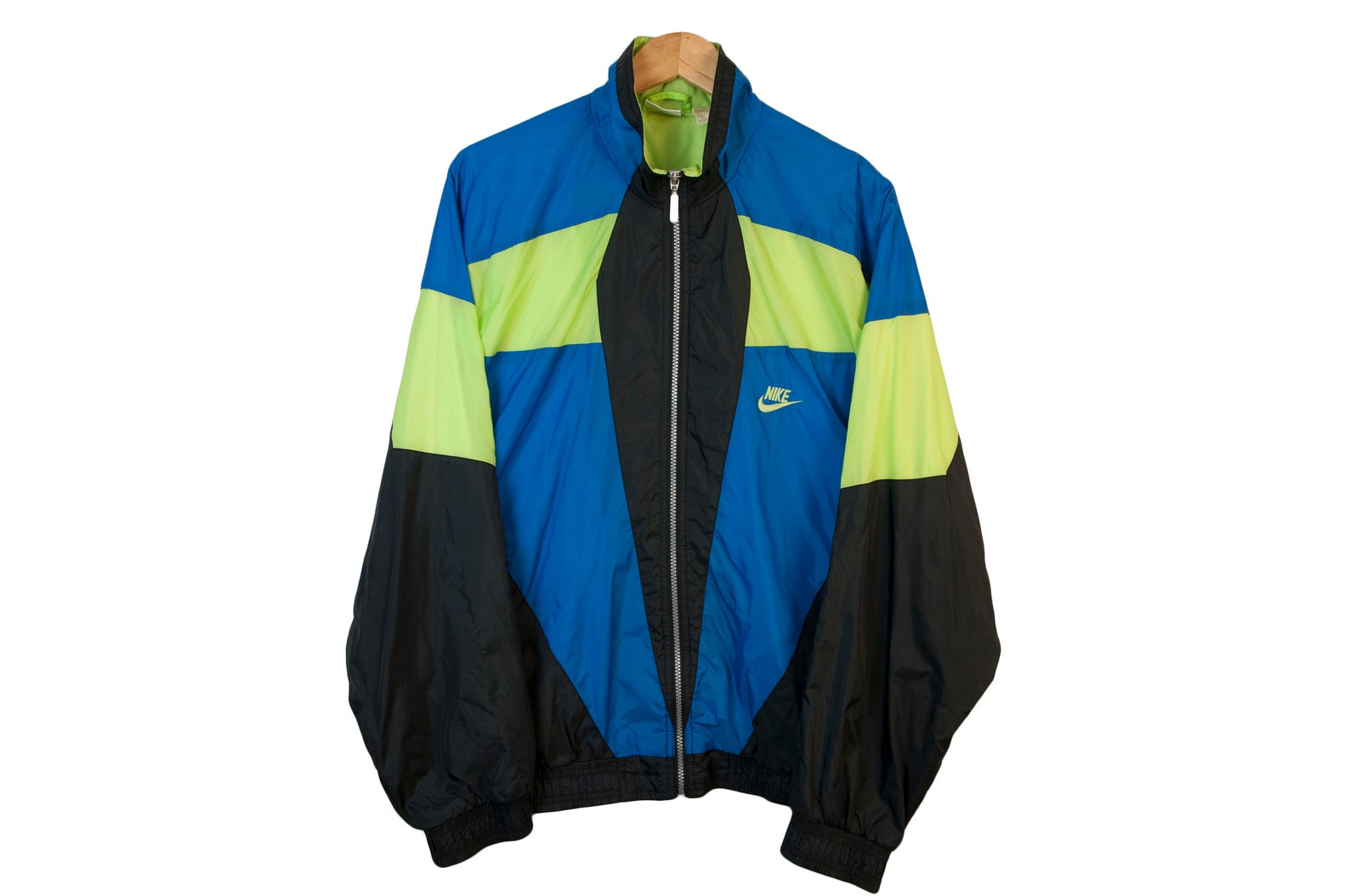 Vintage NIKE authentic track jacket Size L retro rave hipster Etsy