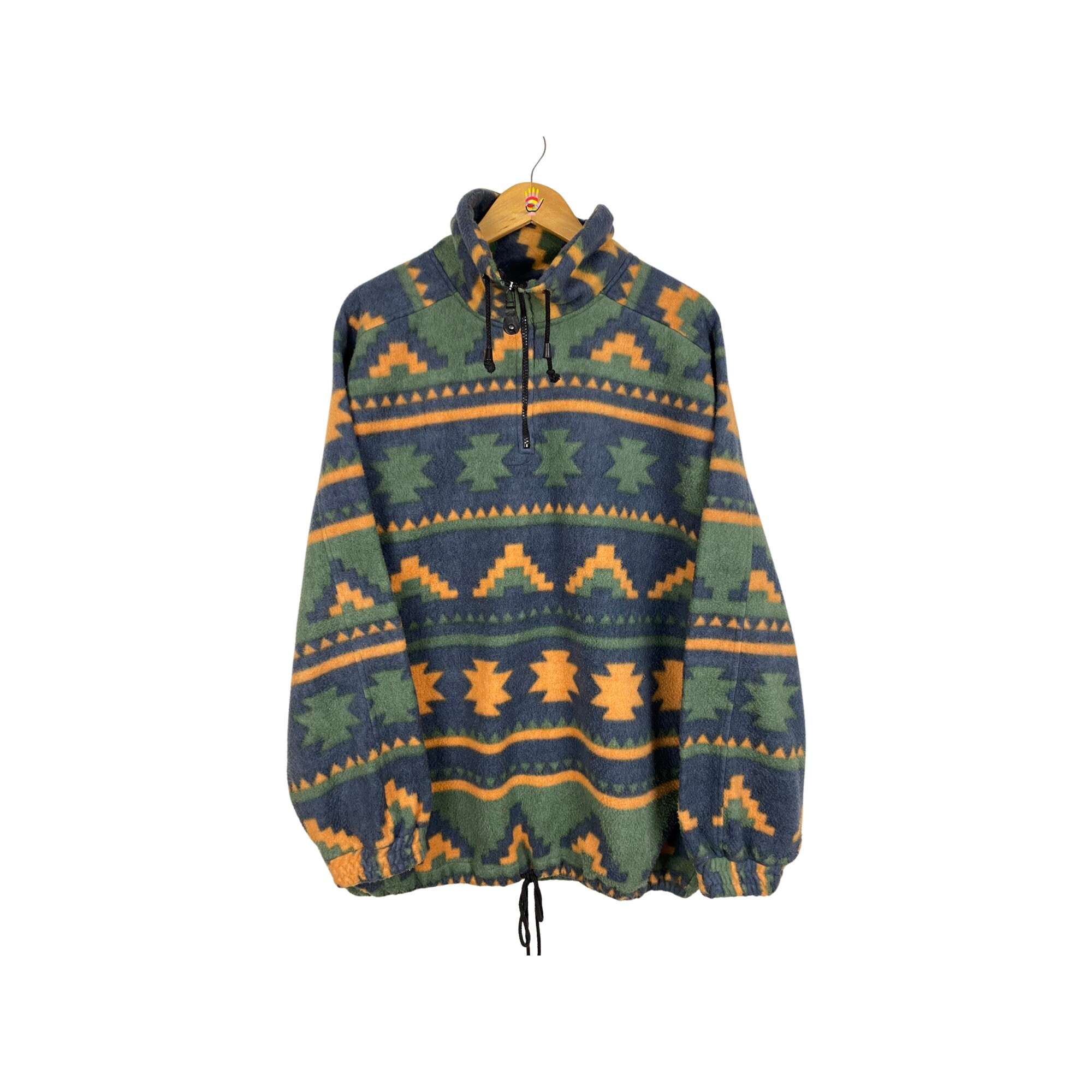 Aztec Anorak Jacket - Etsy