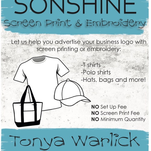 custom screen printed shirts no minimum