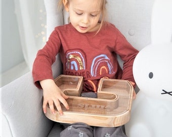 Houten spaarvarken, briefmuntenbank voor kinderen, kerstcadeau voor kinderen, houten bank, cadeau voor kinderen, gepersonaliseerd cadeau voor kinderen