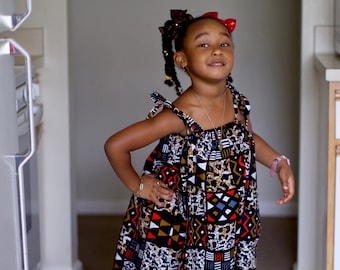 Ankara Baby Girl Dress, Baby Girl Dress, Toddler Dress, African Print Dress (6M-6T)
