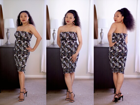 Elastic tube dress deals