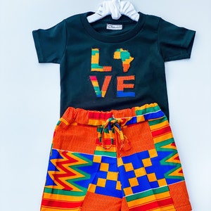 Baby Boy Kente Outfit (12M-6T)