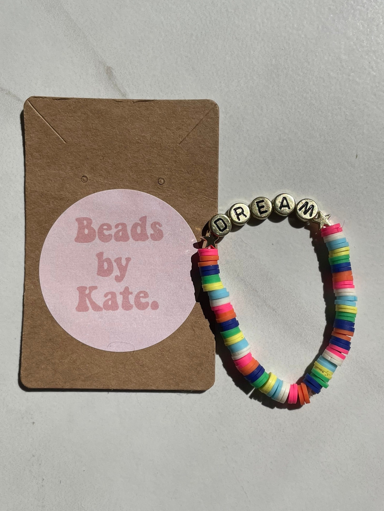Custom Colorful Preppy Bracelet | Etsy