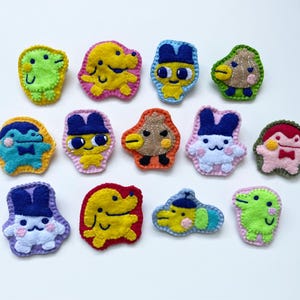 Tamagotchi Pins/ Brooches