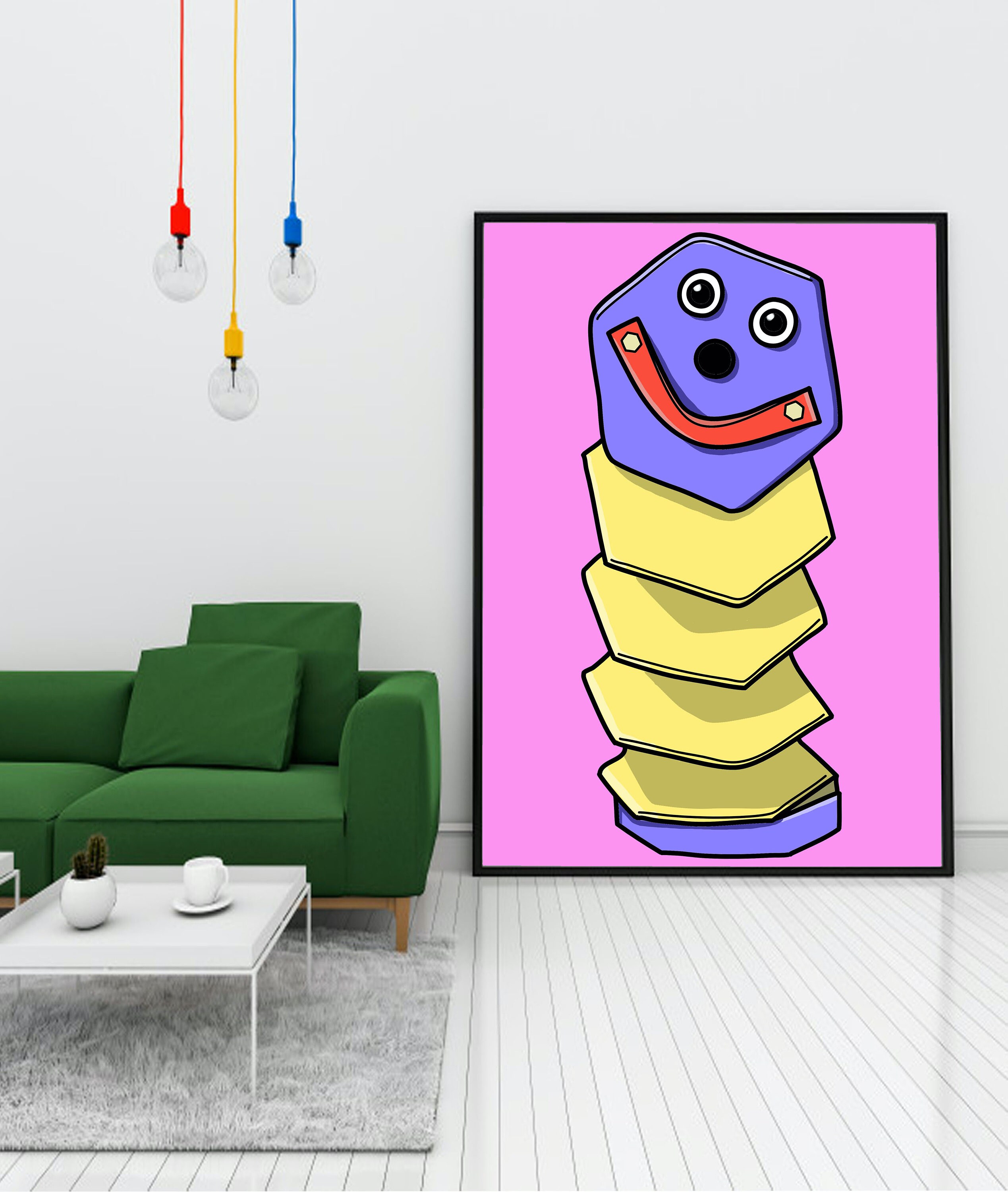 Mcduff Poster Wall Art Accordion Johnson and Friends 90s Etsy