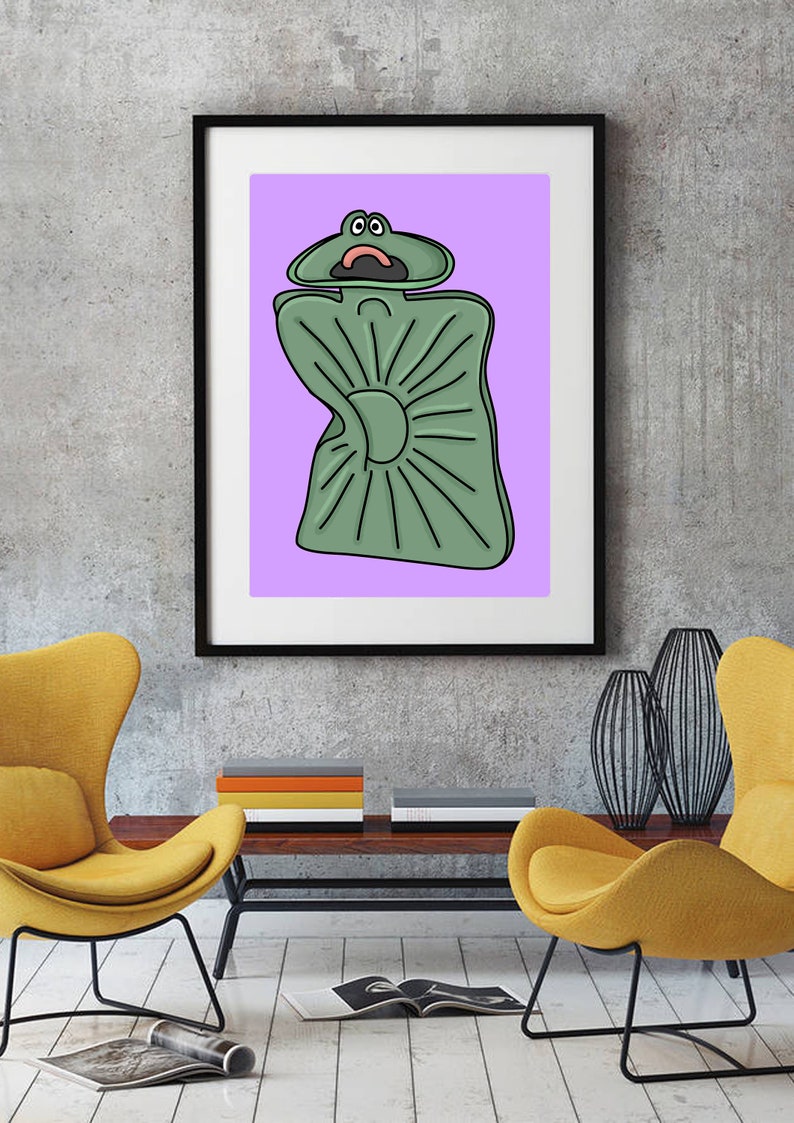 Alfred Poster Wall Art Hot Water Bottle Johnson and Friends Etsy