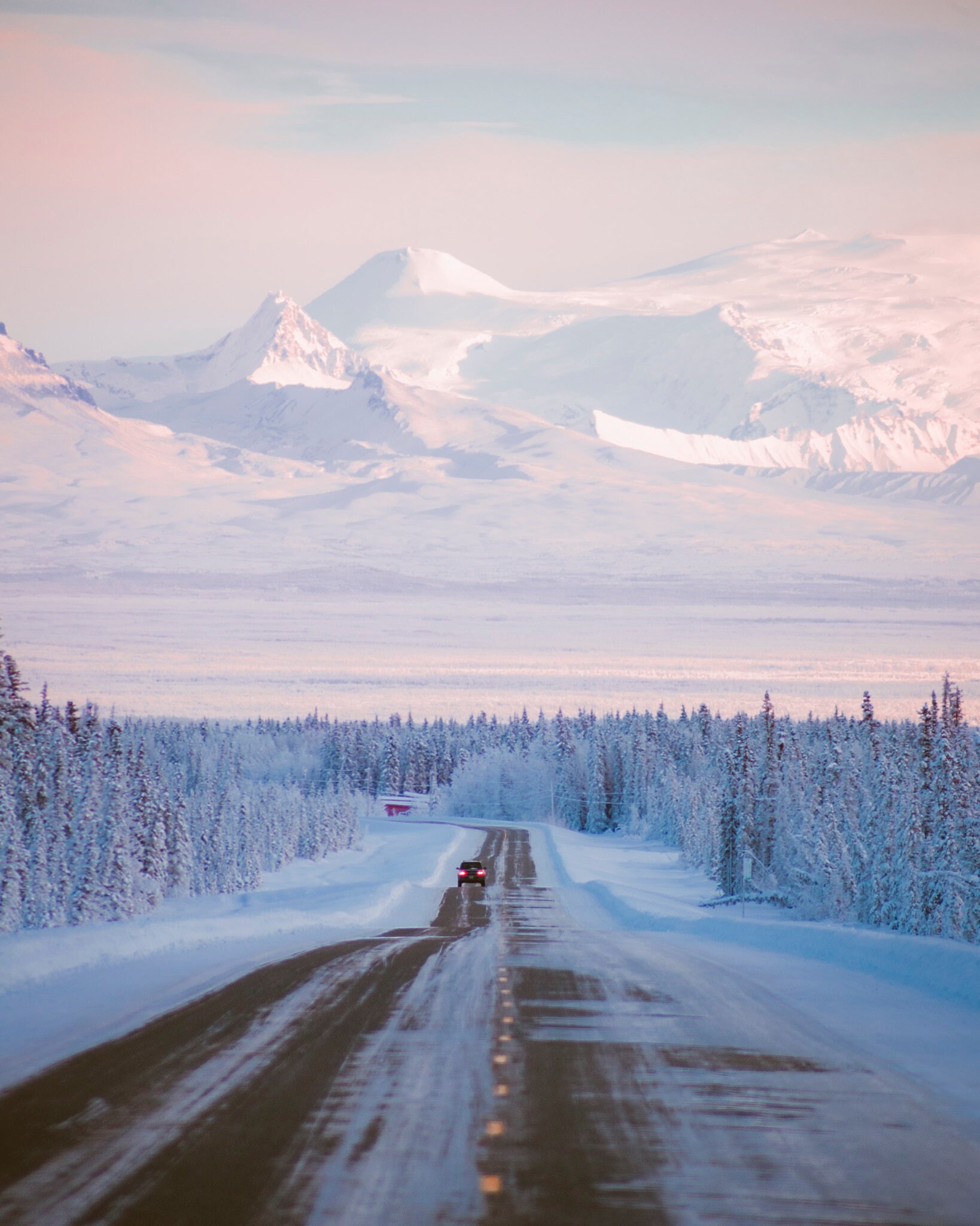 Glennallen Winter Wonderland in Alaska Etsy