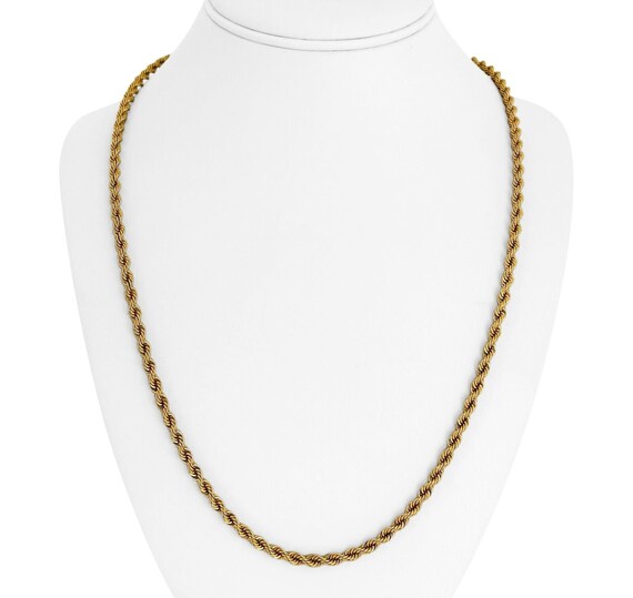 14k Yellow Gold 33.5g Solid Heavy 4mm 