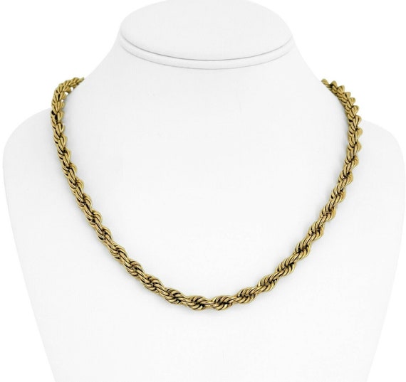 14k Yellow Gold 23.5g Hollow Thick 6mm 