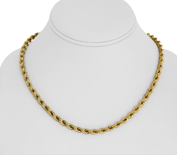14k Yellow Gold 10g Hollow Light 4.5mm 