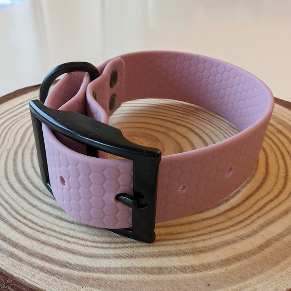 verstellbares Halsband aus Hexa Größe XS - rosa