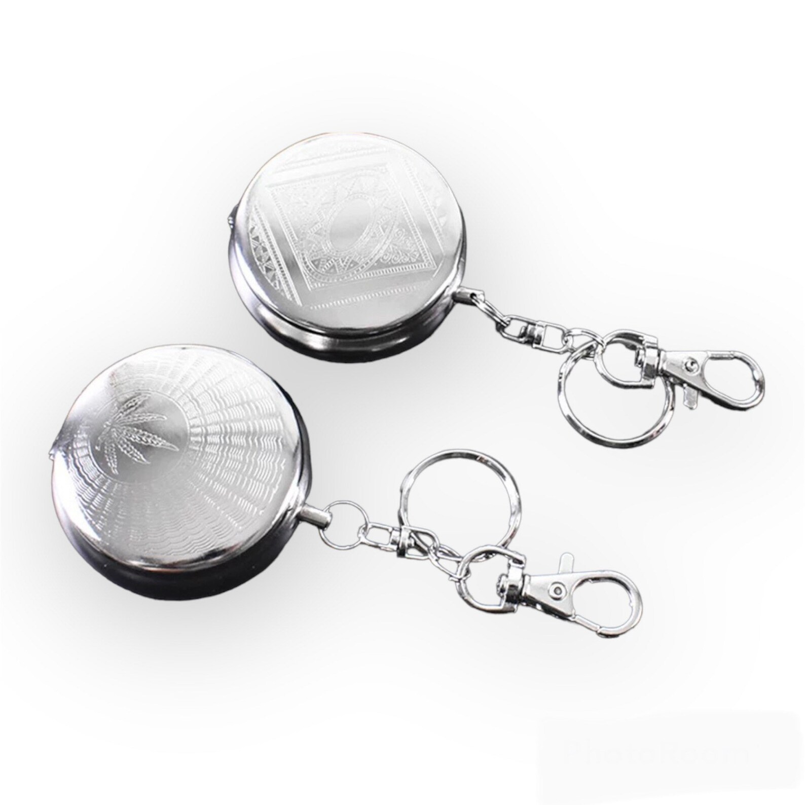 Metal Portable Ashtray Keyring Stainless Steel Etsy