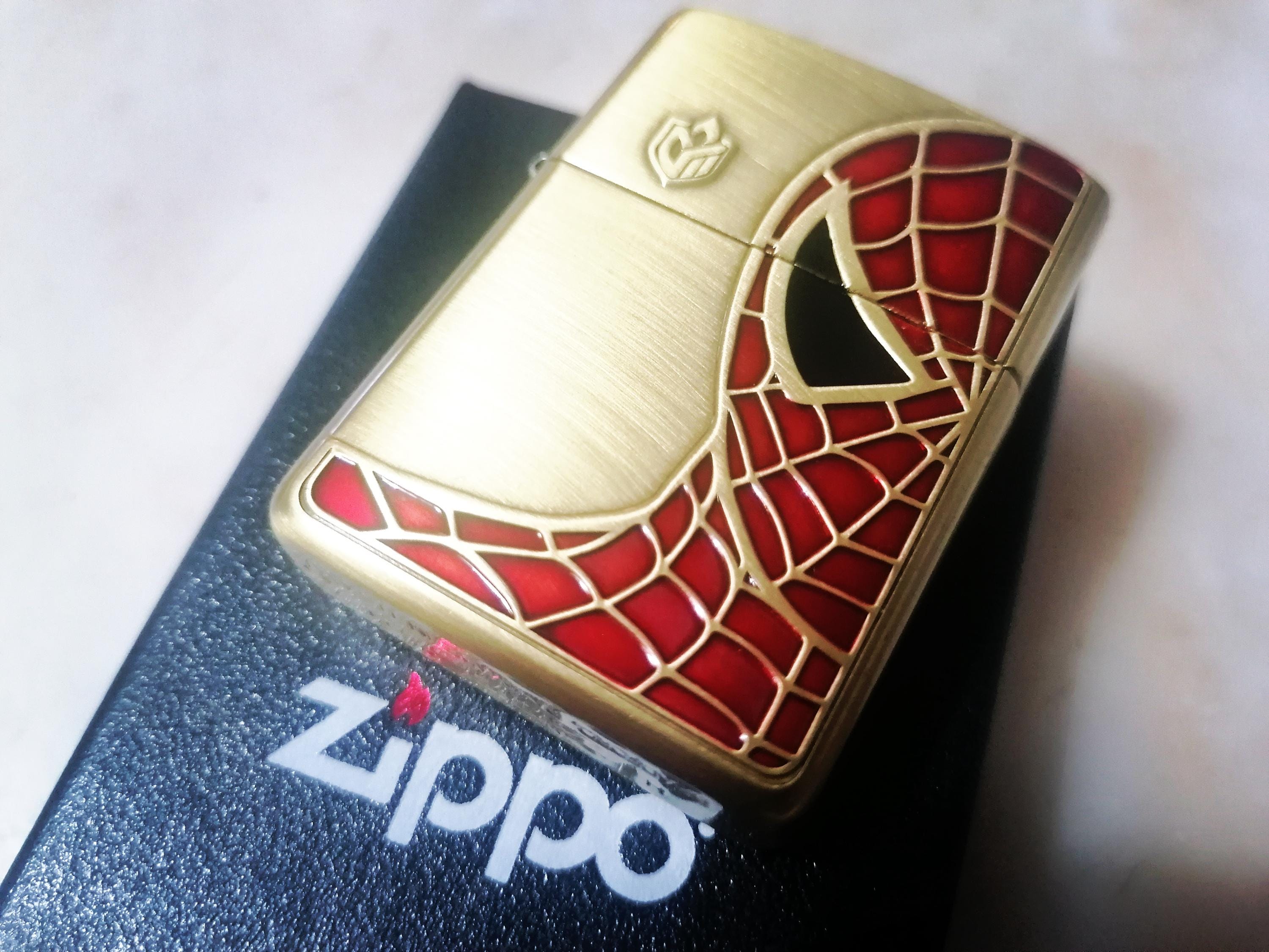 Zippo Spiderman - Etsy