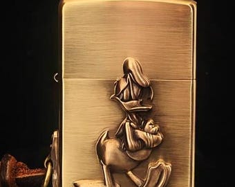 Zippo Donald Duck Brass Special Edition  New in Original Box