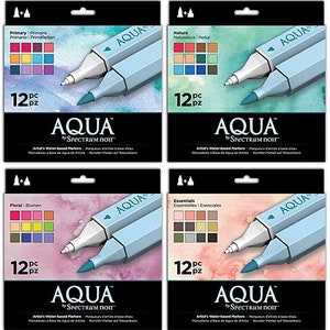 12 Spectrum Noir Markers Pastels Alcohol Markers, Pens Pastel Set  Illustration, Drawing, Blending, Shading, Rendering, Arts, Craft 