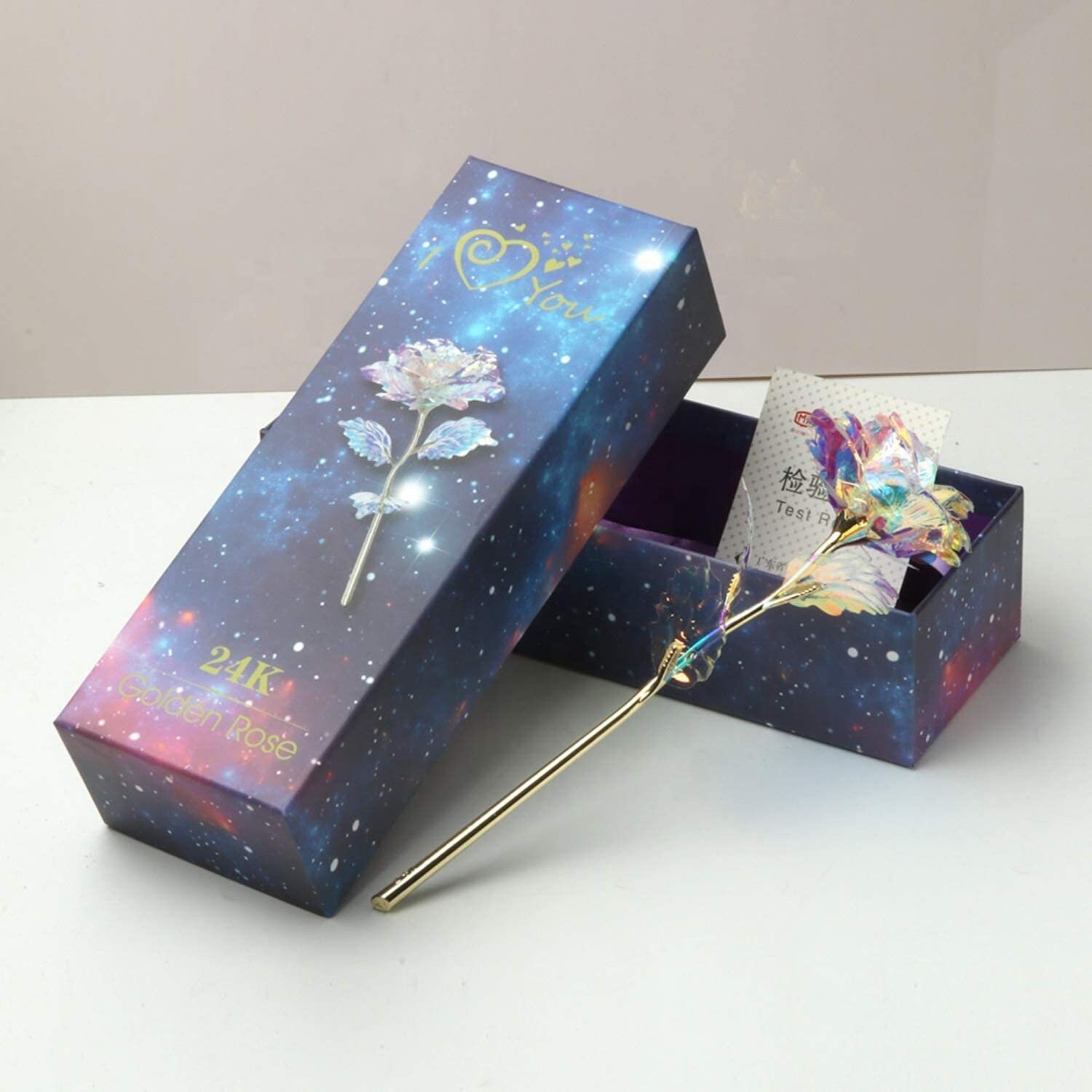 Galaxy Rose Flower Gift Artificial Galaxy Rose Flower Etsy