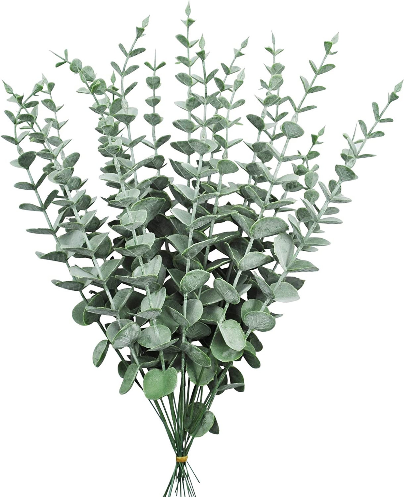 Artificial Eucalyptus Leaf Stem Artificial Green Leaves Tree Etsy UK